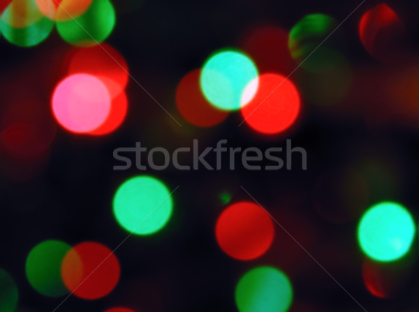 Wazig gekleurd licht kleur foto christmas Stockfoto © nemalo
