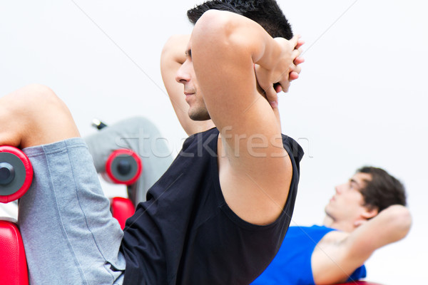 young people in the gym Stock photo © nenetus