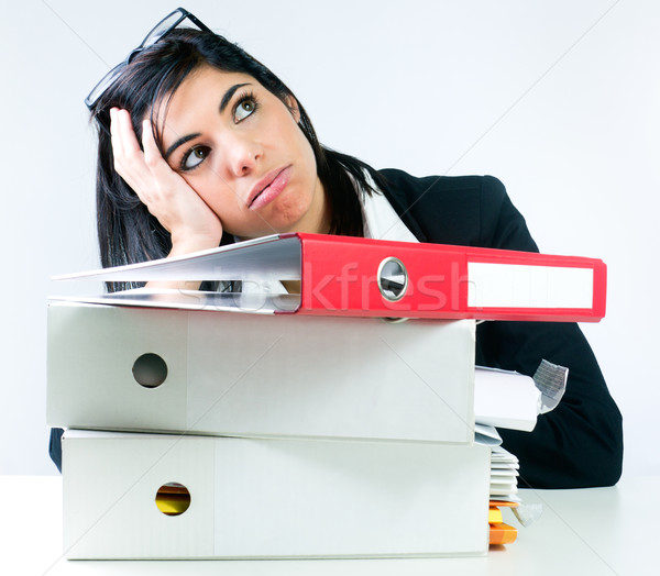 Overwhelmed Office Worker Stock photo © nenetus