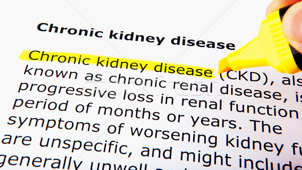 Chronic kidney disease Stock photo © nenovbrothers