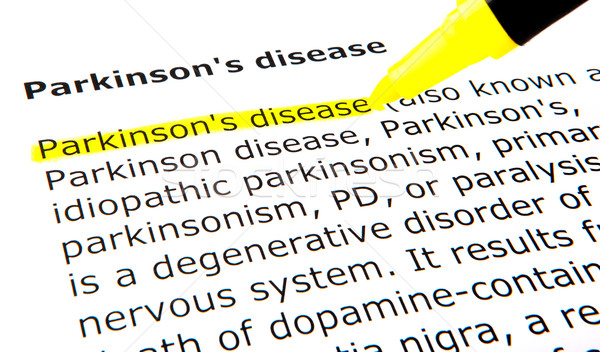 Parkinson's disease Stock photo © nenovbrothers