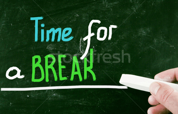 time for a break Stock photo © nenovbrothers