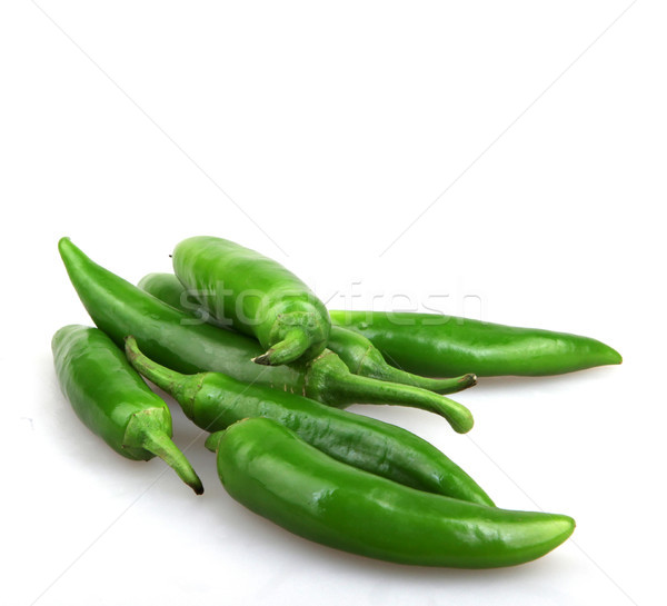 green pepper is isolated on a white background Stock photo © nenovbrothers