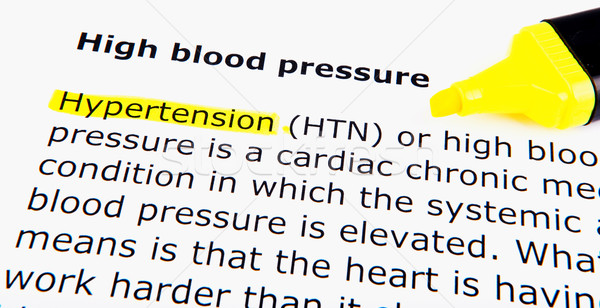 High blood pressure Stock photo © nenovbrothers