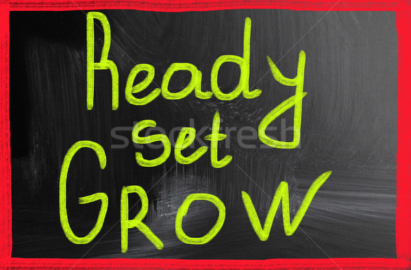 ready set grow Stock photo © nenovbrothers