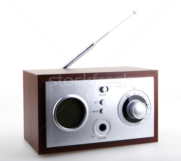 Zdjęcia stock: Retro · radio · muzyki · komunikacji · dźwięku · vintage