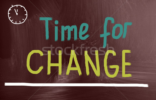 time for change concept Stock photo © nenovbrothers