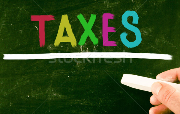 taxes concept Stock photo © nenovbrothers