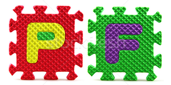 Stock photo: Country abbreviations