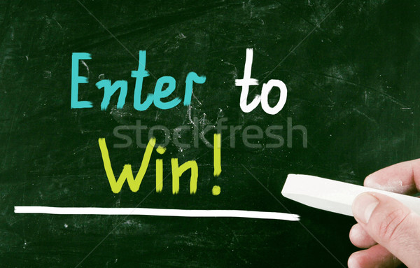 enter to win concept Stock photo © nenovbrothers