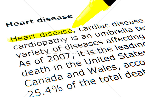 Heart disease Stock photo © nenovbrothers