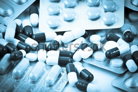 Pilules beaucoup couleurs ensemble médicaux [[stock_photo]] © nenovbrothers
