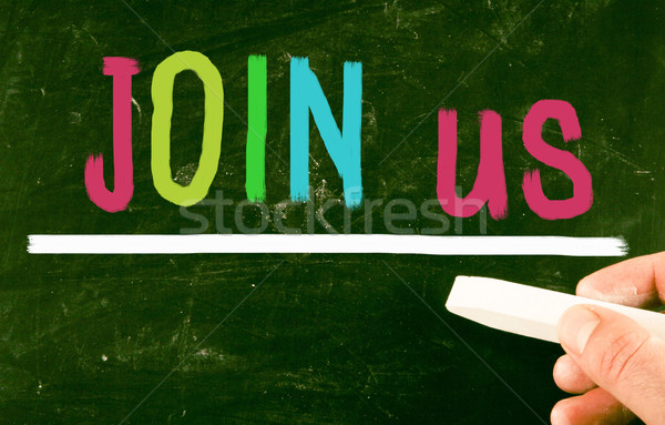 join us concept Stock photo © nenovbrothers