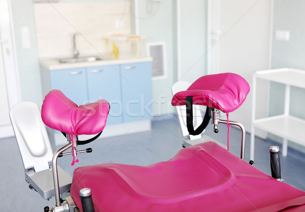 Stock photo: Gynecological chair in gynecological room