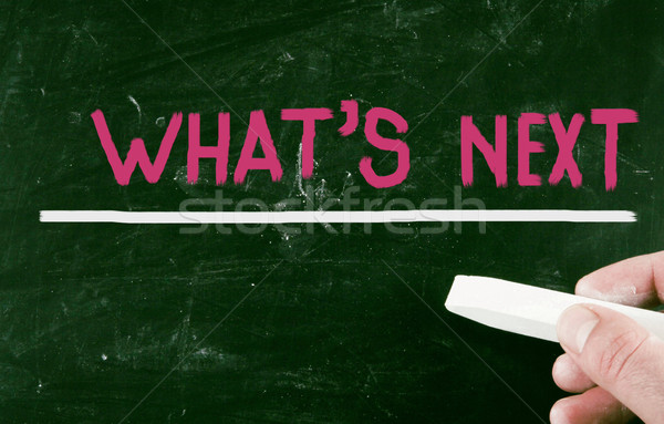 what's next concept Stock photo © nenovbrothers