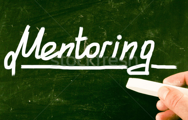 Mentorat affaires travaux éducation formation soutien Photo stock © nenovbrothers