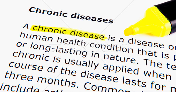 Chronic diseases Stock photo © nenovbrothers