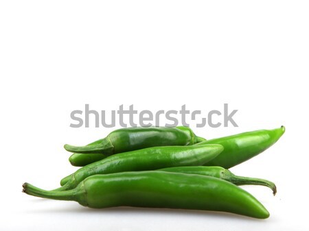 green pepper is isolated on a white background Stock photo © nenovbrothers