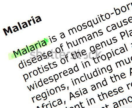 Malaria Stock photo © nenovbrothers