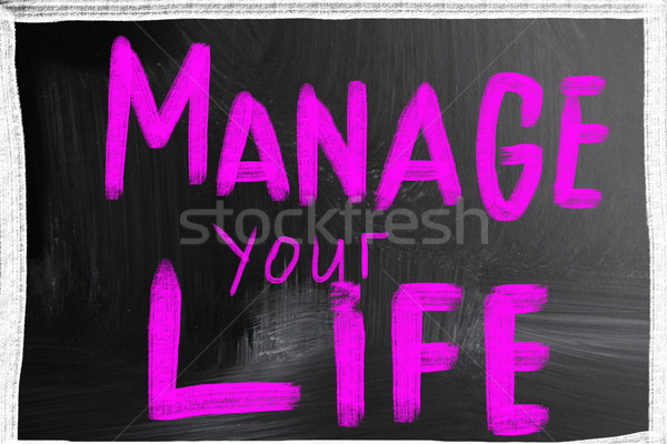 manage your life Stock photo © nenovbrothers