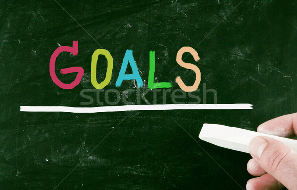 goals concept Stock photo © nenovbrothers