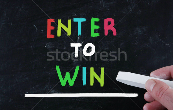 enter to win concept Stock photo © nenovbrothers
