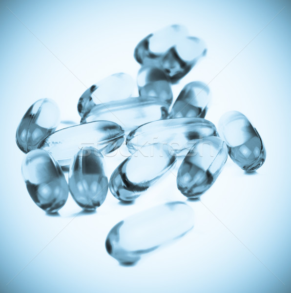 Cod liver oil capsules Stock photo © nenovbrothers