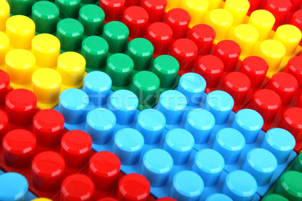 [[stock_photo]]: Couleur · puéril · blocs · bâtiment · enfants · école