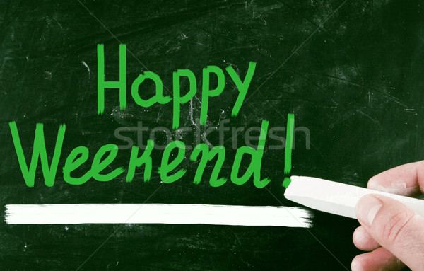 happy weekend! Stock photo © nenovbrothers