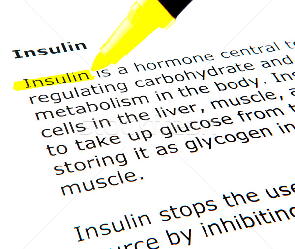Insulin Stock photo © nenovbrothers