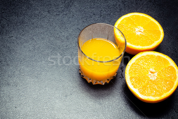 Fresh orange juice. Stock photo © NeonShot