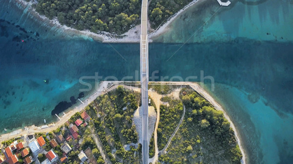 Aerial view in Croatia. Stock photo © NeonShot