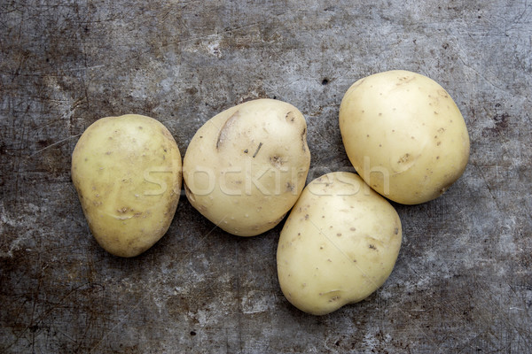 Raw potatoes Stock photo © nessokv