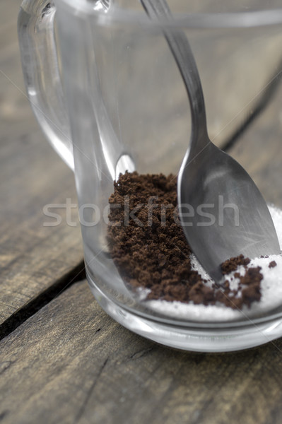 растворимый кофе фото продовольствие Сток-фото © nessokv