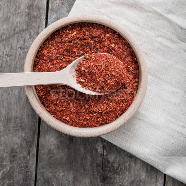 ground red cayenne pepper Stock photo © nessokv
