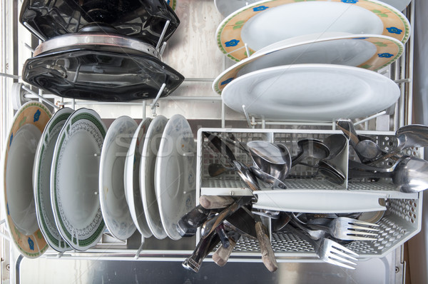 Stock photo: Dish washer