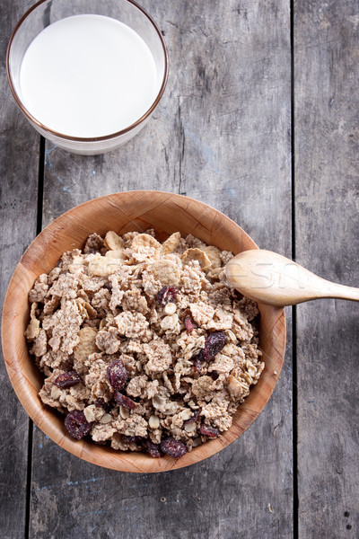 Bowl of Cereal Stock photo © nessokv