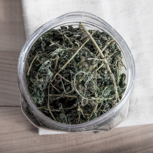Dried nettle leaves  Stock photo © nessokv