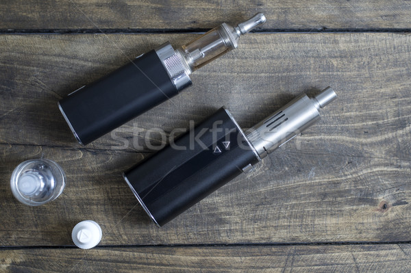 Vergevorderd persoonlijke medische achtergrond roken Stockfoto © nessokv