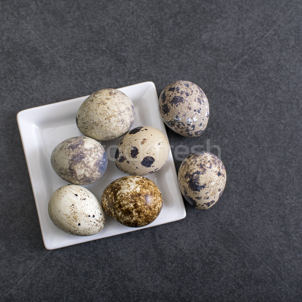 Quail eggs on the table Stock photo © nessokv