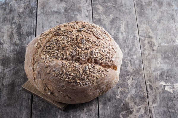 Pane di frumento pagnotta grano pane tavola Foto d'archivio © nessokv