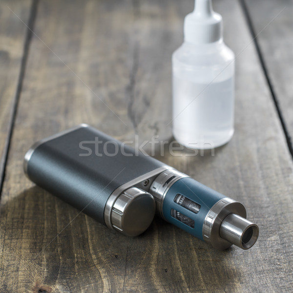 Stock photo: Advanced personal vaporizer or e-cigarette