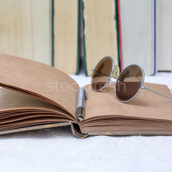 books on table Stock photo © nessokv