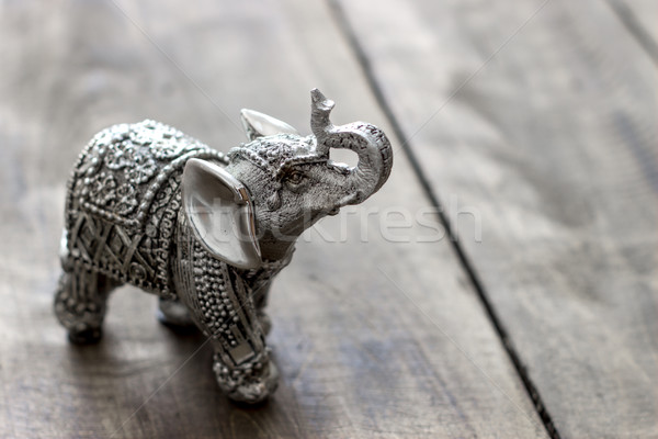 Indian Elephant Figurine Stock photo © nessokv