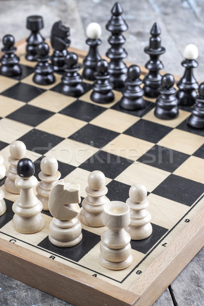 Ready to Start Chess Stock photo © nessokv