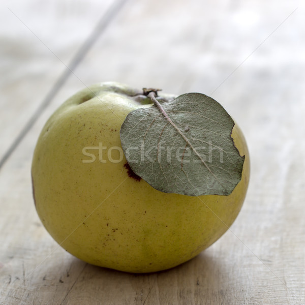 Organik elma ayva rustik Stok fotoğraf © nessokv