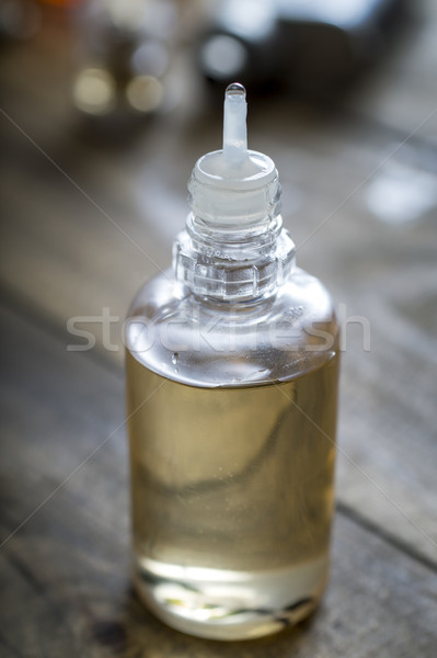 Stock photo: Electronic cigarette liquid flavour