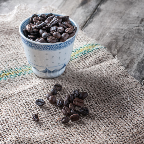 coffee beans Stock photo © nessokv