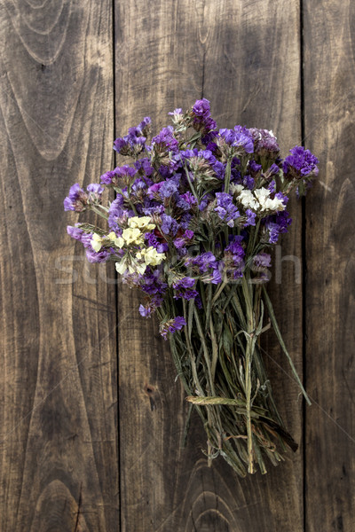 bouquet of dried meadow flowers Stock photo © nessokv