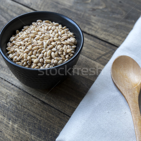 Wheat grain in a bowl Stock photo © nessokv